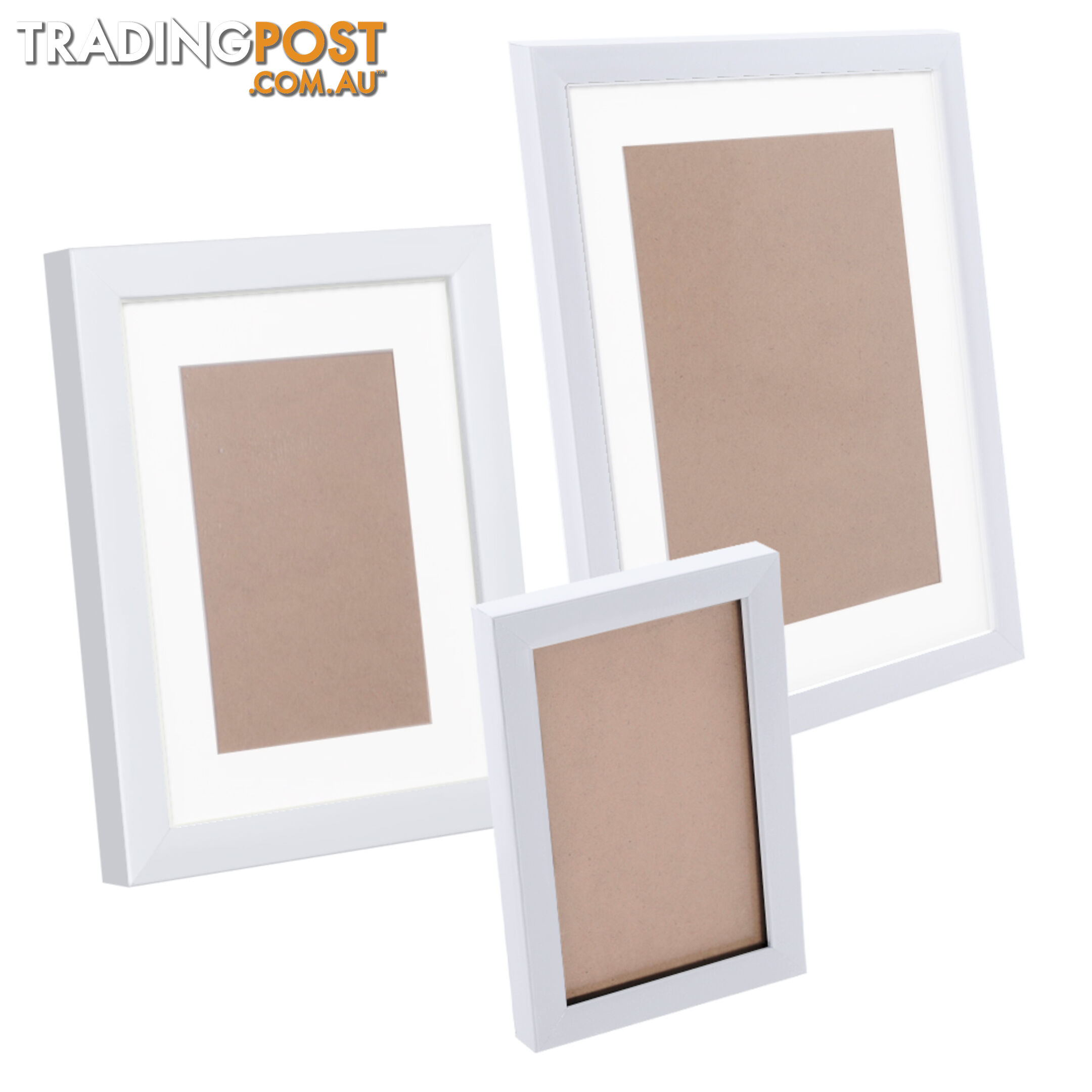 23 Piece Picture Frames Set Multi Wall Photo Home Decor Art White Gift Present