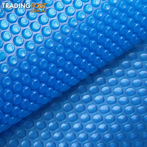10.5m X 4.2m Outdoor Solar Swimming Pool Cover Winter 400 Micron Bubble Blanket