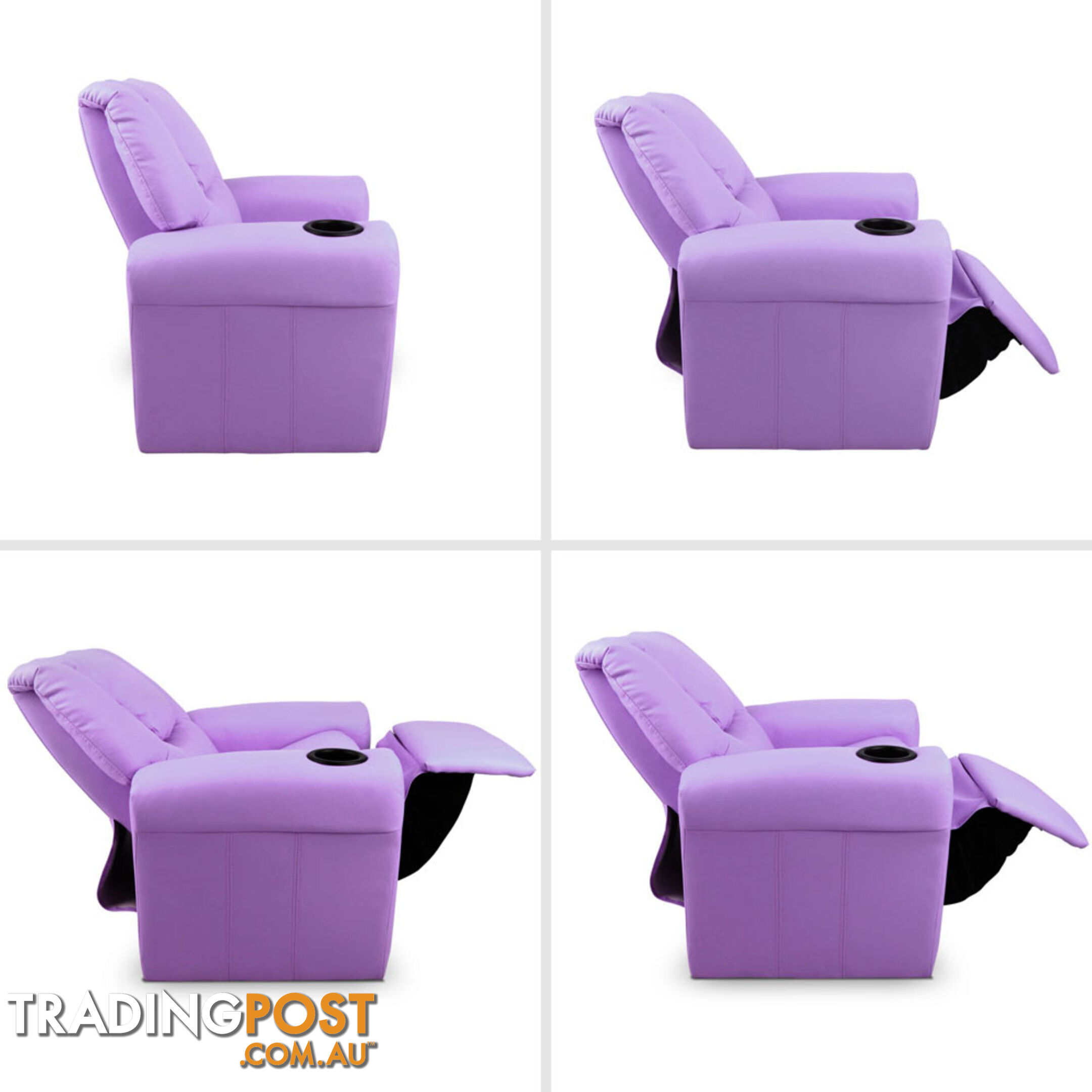 Kids Recliner - Purple