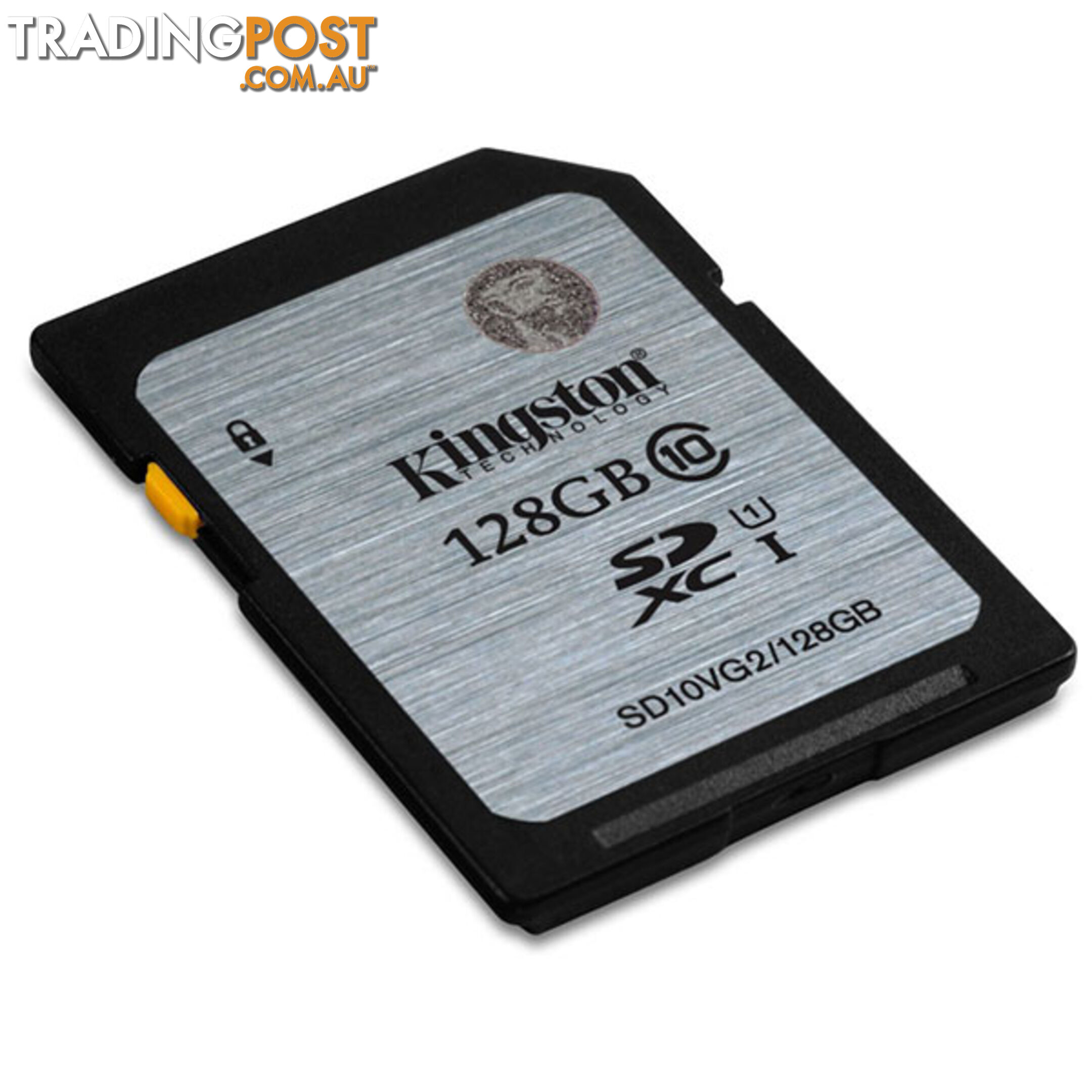 KINGSTON 128GB SDXC Class10 UHS-I 80MB/s Read Flash Card  Retail(SD10VG2/128GBFR)