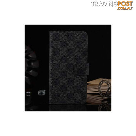 Leather Wallet Stand Case Cover Accessories Black For iPhone 6 4.7 inch