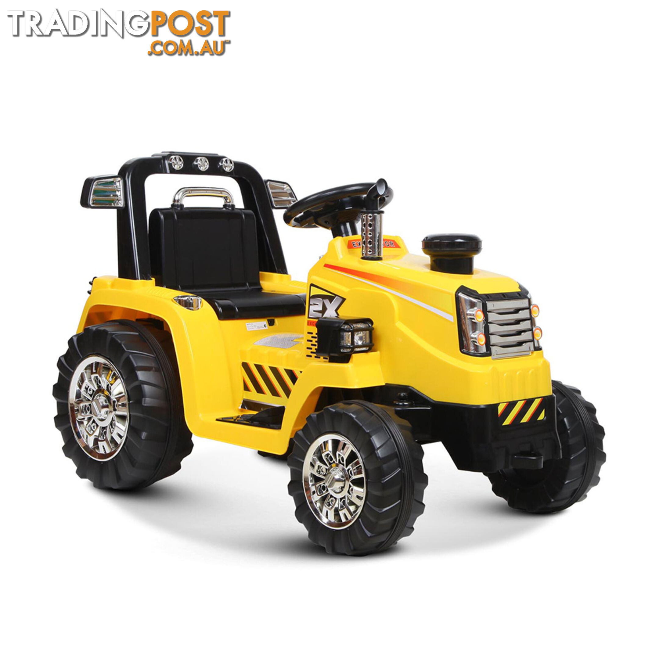 Electric Kids Ride On Tractor Children Remote Excavator Bulldozer Power Toy Car