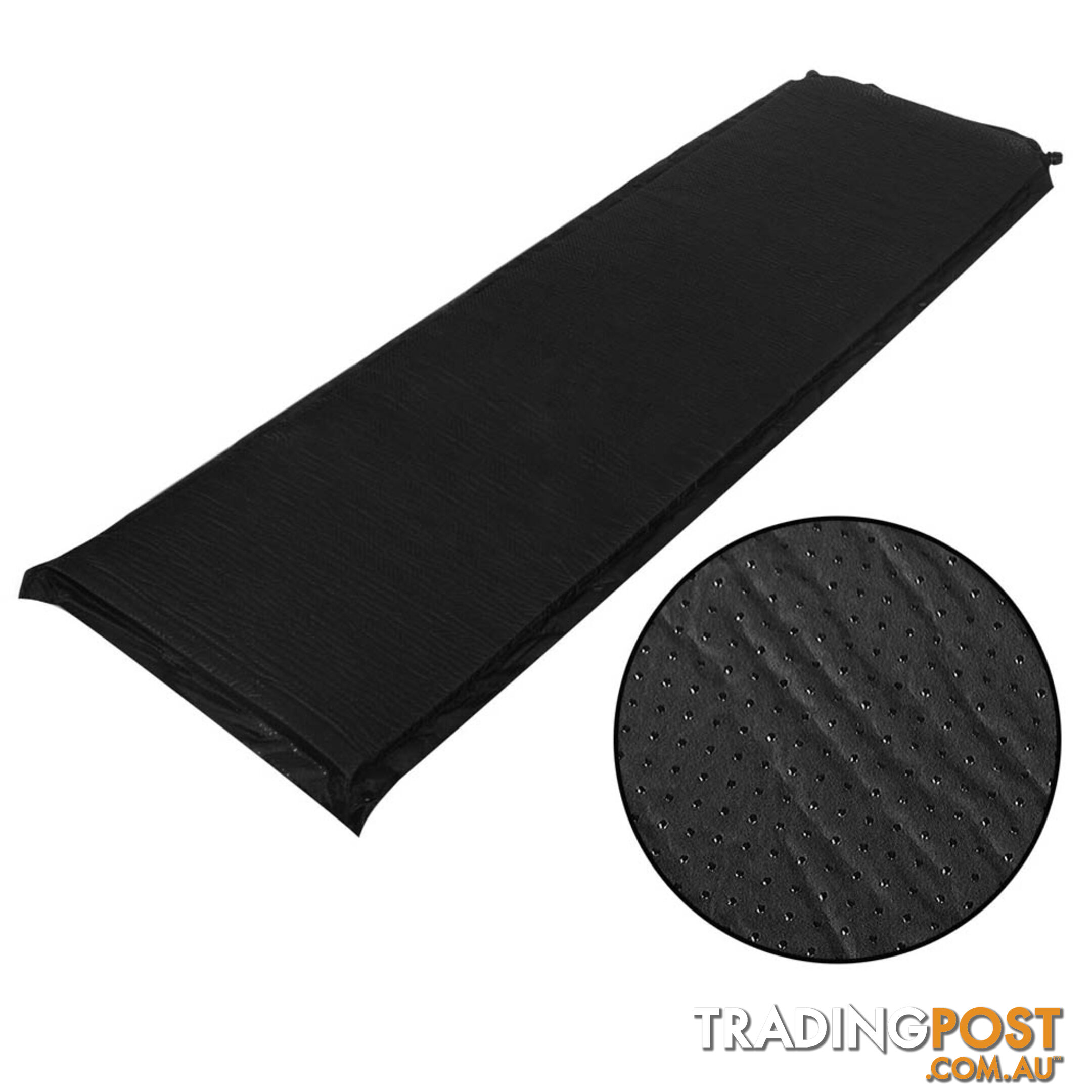 6cm Self Inflating Sleeping Mats Blow Up Mattress Camping Hiking Air Bed Single