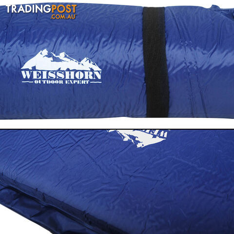 6cm Self Inflating Sleeping Mats Blow Up Mattress Camping Hiking Air Bed Single