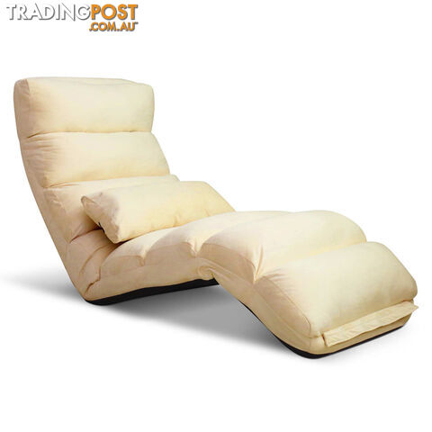 Lounge Sofa Chair - 75 Adjustable Angles _ Taupe