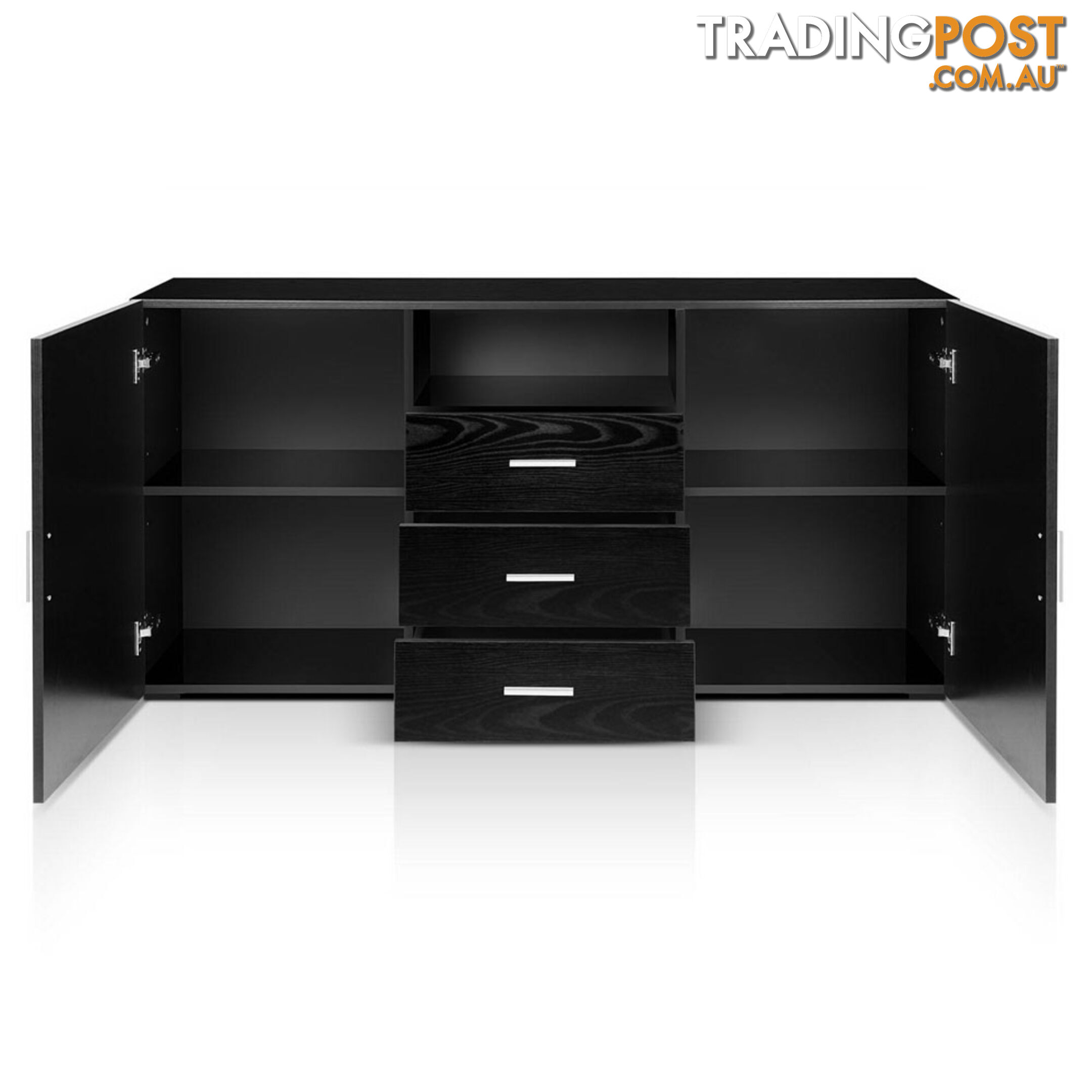 Buffet Sideboard Cabinet - Black