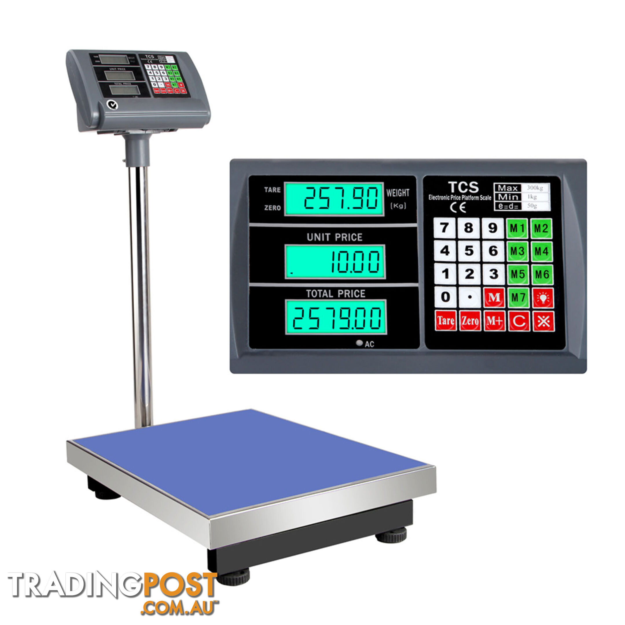 Electronic Platform Digital Scale Shop Computing Postal Weight Postage 300kg