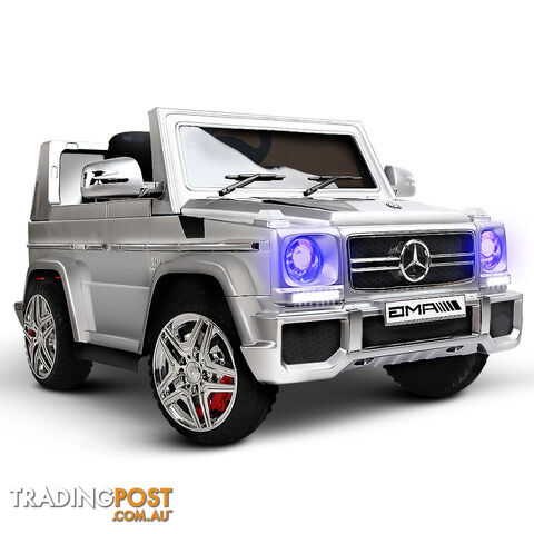 Kids Ride on Car with Remote Control Silver