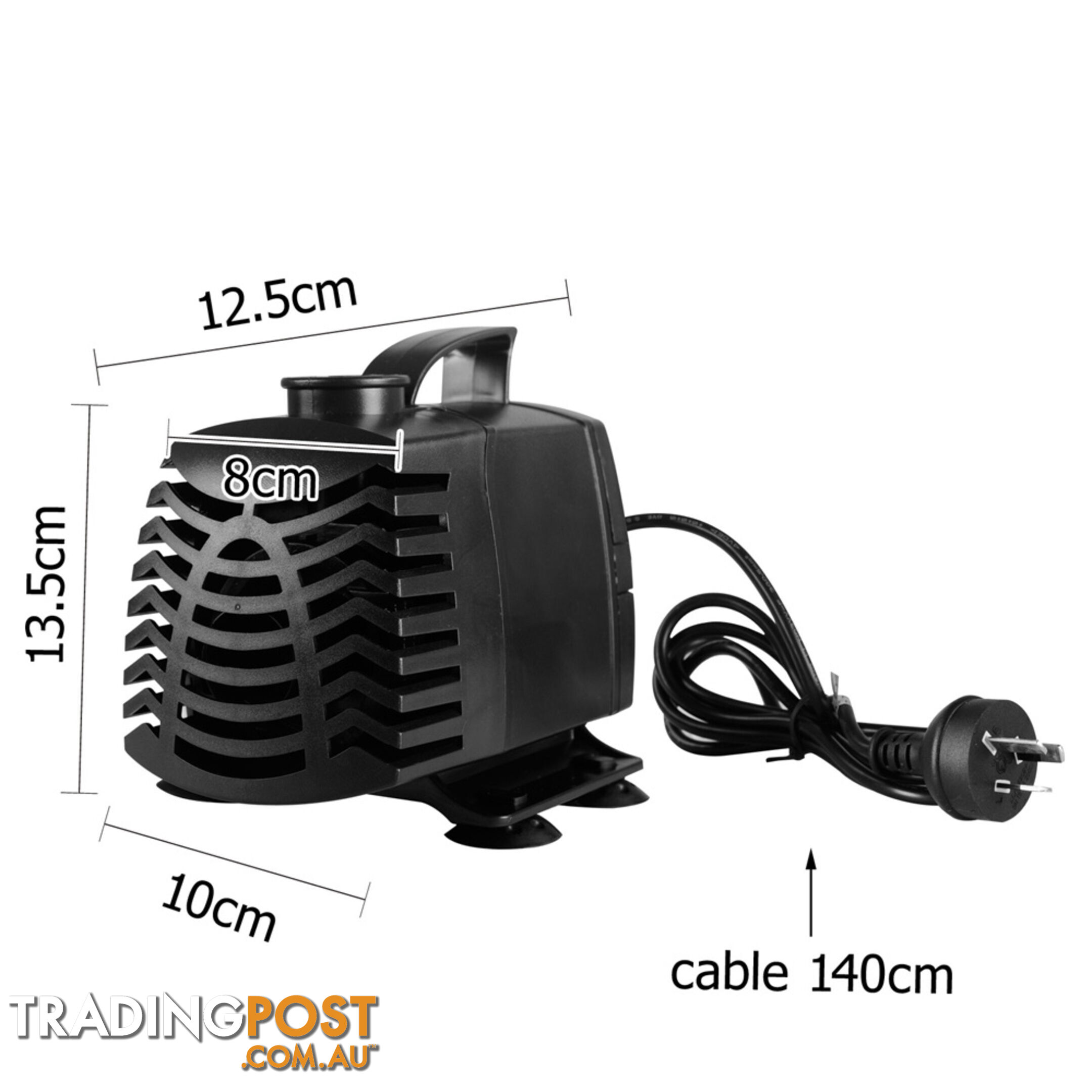 2500LPH Aquarium Fountain Pond Submersible Aqua Marine Water Pump Fish Tank