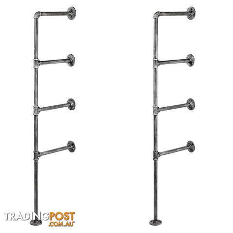 Wall Mount Pipe Bracket Shelf _ 141 CM