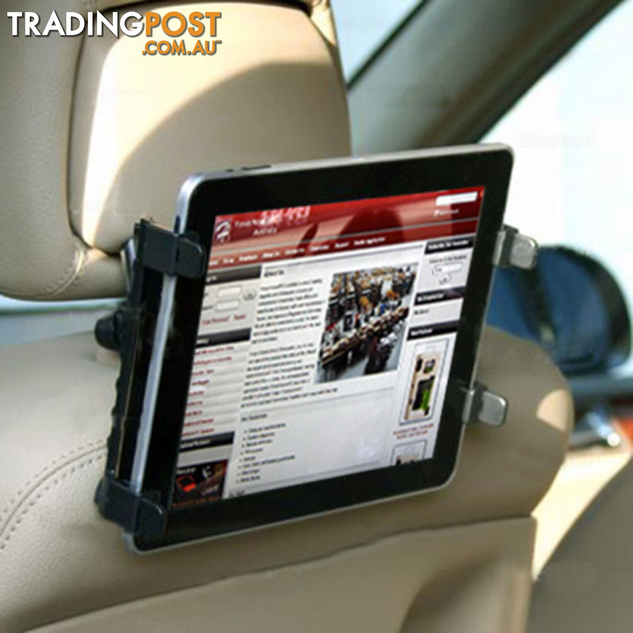 Car Back Seat Bracket Mount Holder for iPad, GPS, DVD,TV