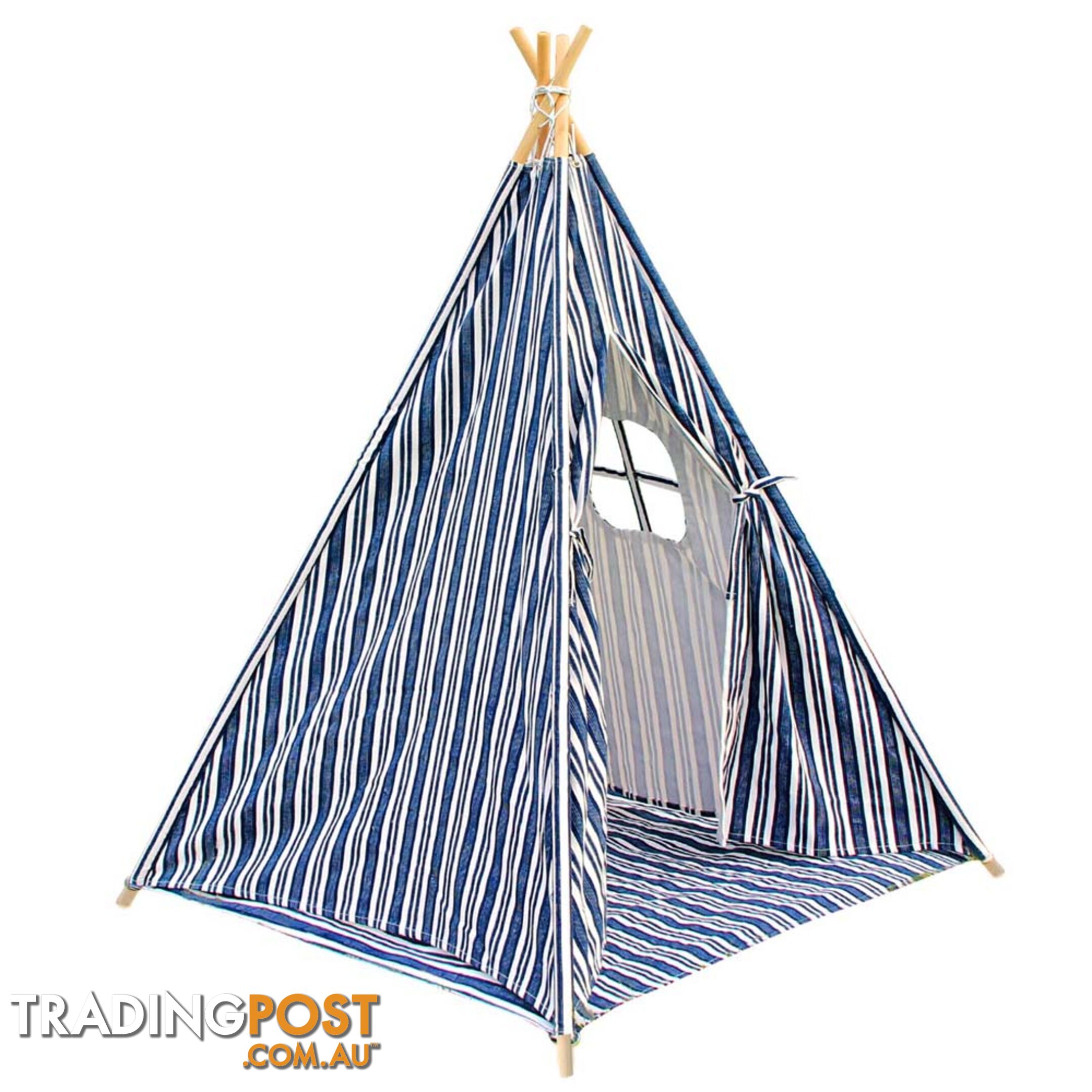 Children Play Tent Kids Home Canvas Teepee Pretend Playhouse Outdoor Indoor Tipi