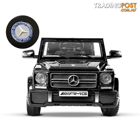 Mercedes G65 AMG Kids Ride On Car Licensed Remote Control Children Toy Car Black