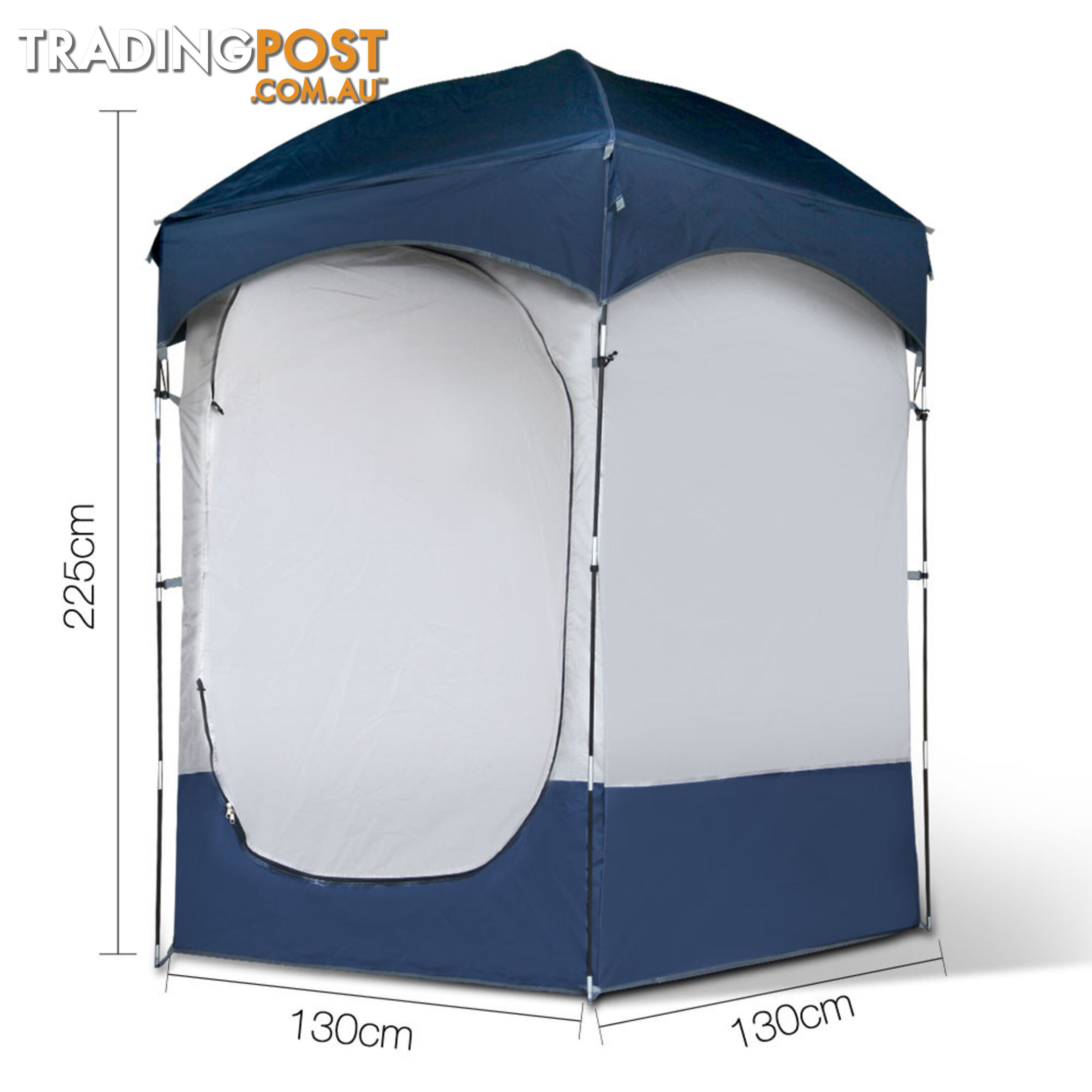 Single Camping Shower Toilet Tent Portable Outdoor Ensuite Change Room Shelter