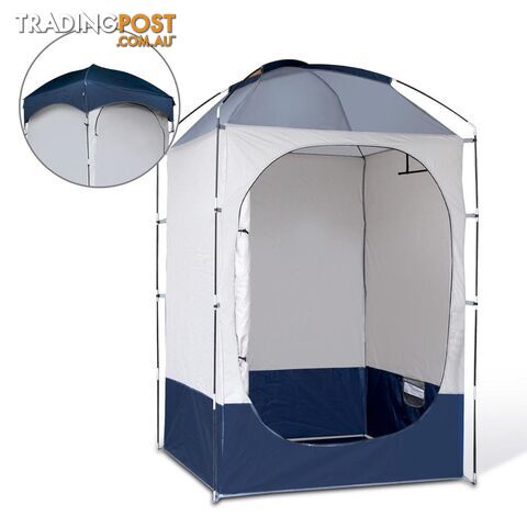 Single Camping Shower Toilet Tent Portable Outdoor Ensuite Change Room Shelter