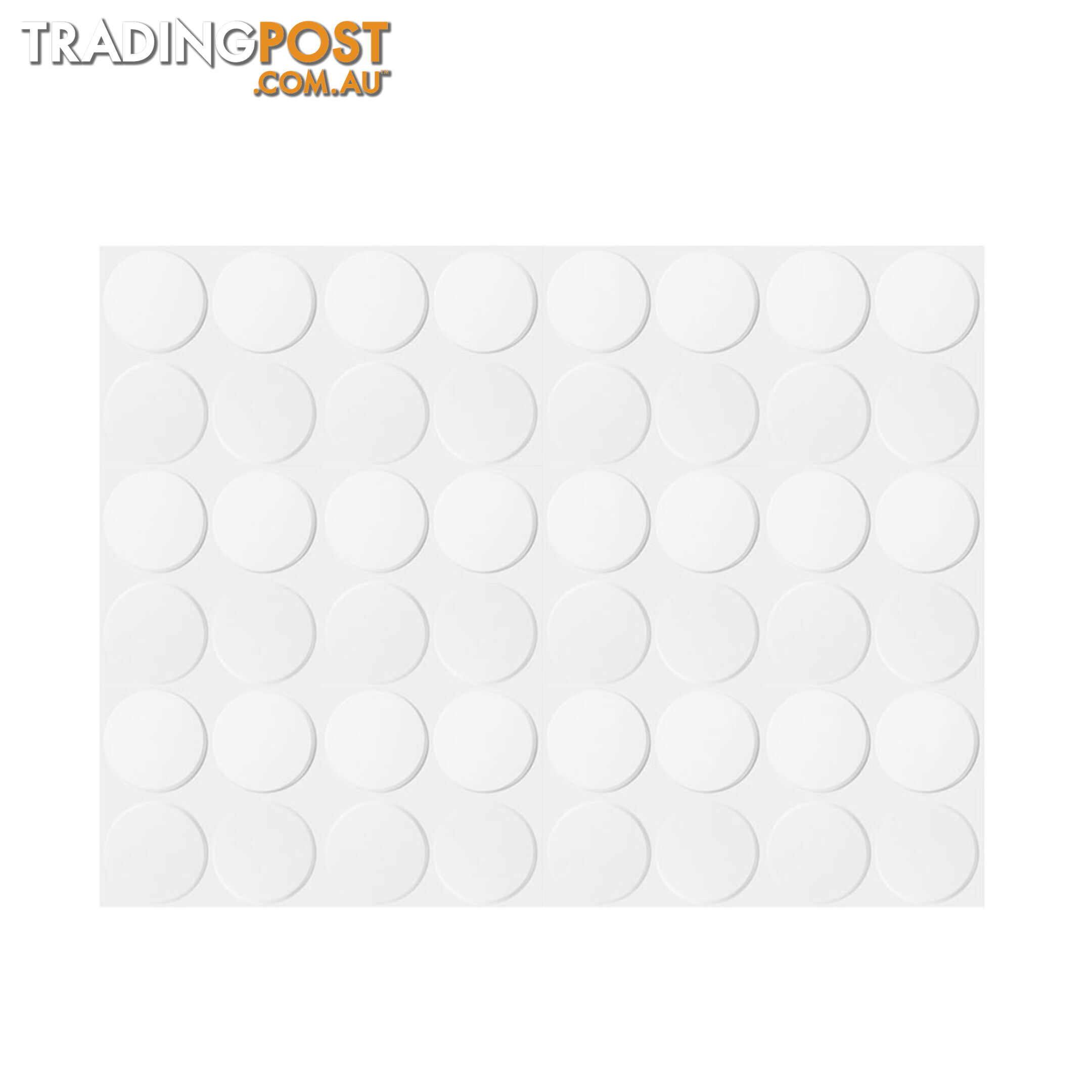 12 Pcs 3D Ellip Design Wall Panel