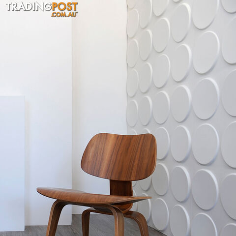 12 Pcs 3D Ellip Design Wall Panel