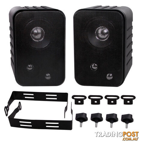 60w 3 Way Outdoor Indoor Audio Speakers