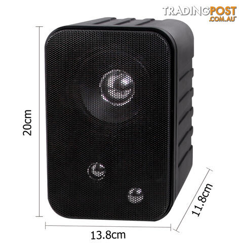 60w 3 Way Outdoor Indoor Audio Speakers