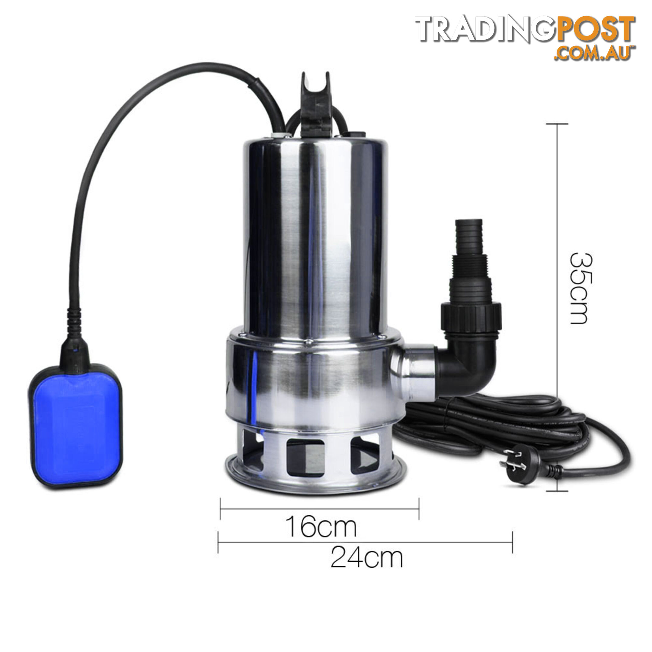 1500W Submersible Water Pump Universal Fitting