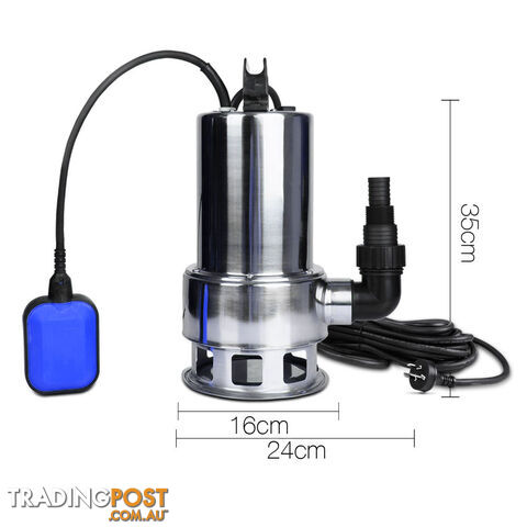 1500W Submersible Water Pump Universal Fitting