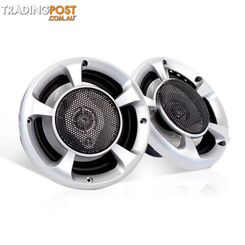 2 x 6.5&#34; 500W LED Light Car Speakers 3-Way Stereo Audio Sound System