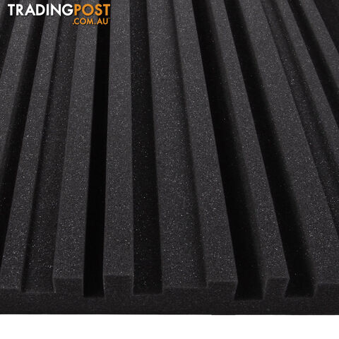 20 x Soundproof Foam Acoustic Foam Panel Sound Absorption Proofing Wedge 50x50cm