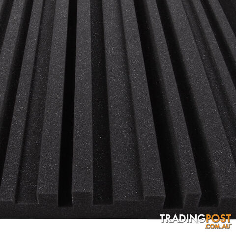 20 x Soundproof Foam Acoustic Foam Panel Sound Absorption Proofing Wedge 50x50cm