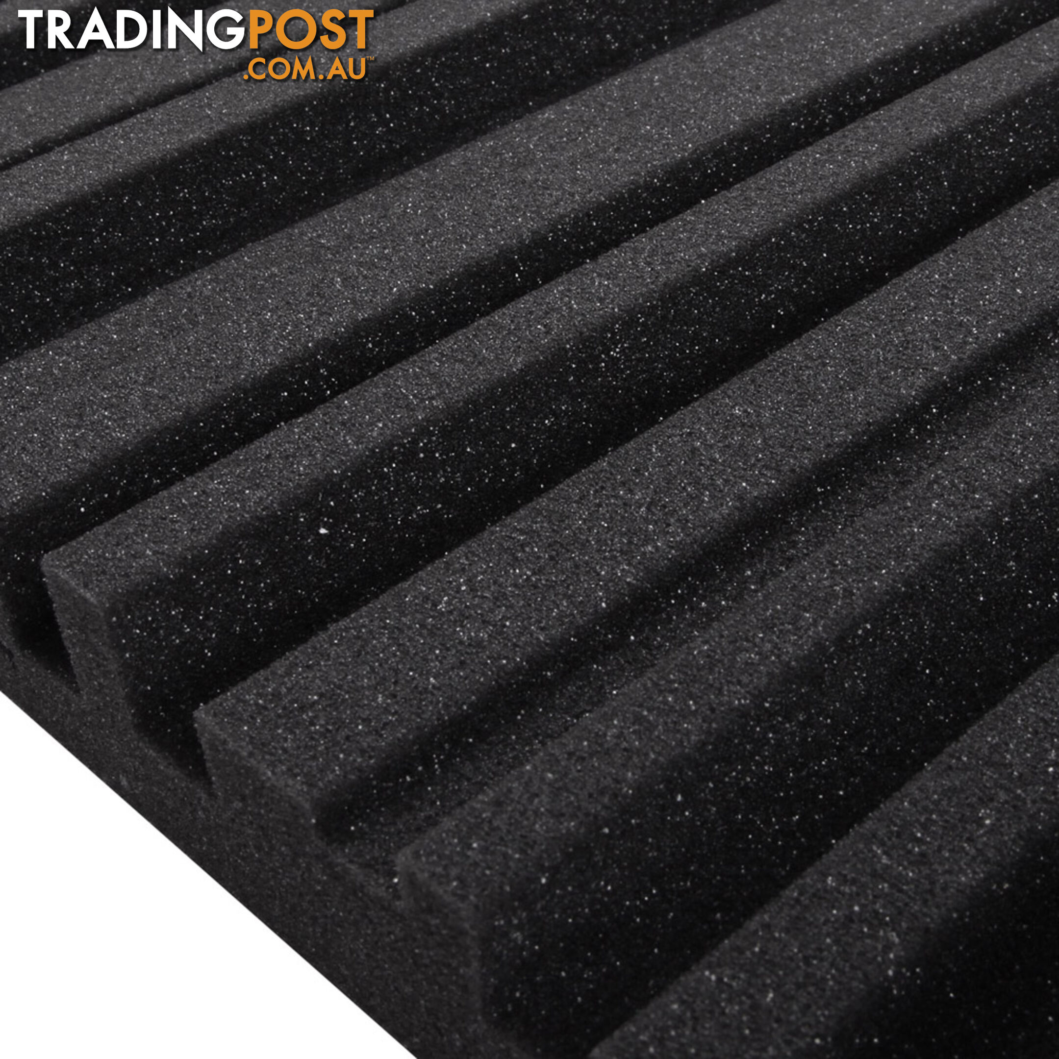 20 x Soundproof Foam Acoustic Foam Panel Sound Absorption Proofing Wedge 50x50cm