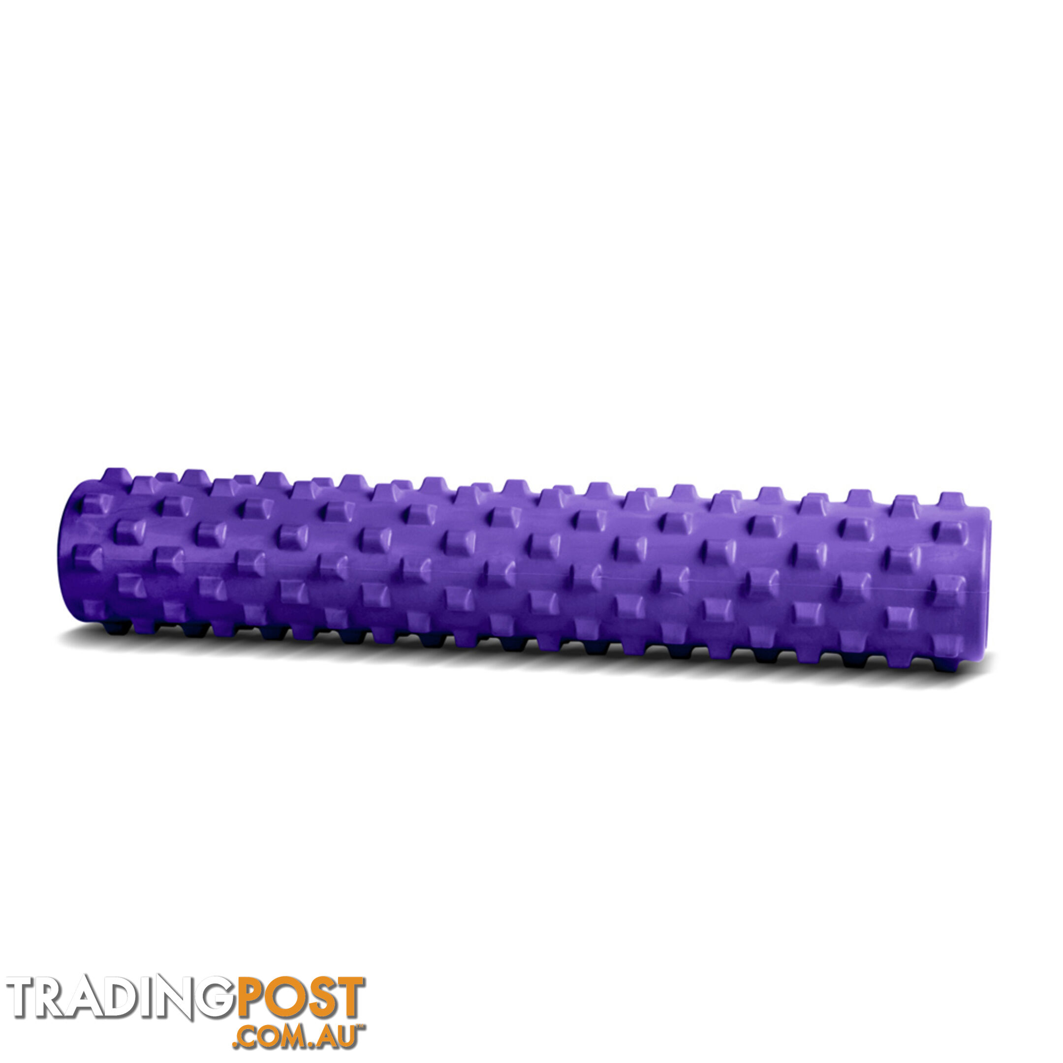 Yoga Gym Pilates EVA Stick Foam Roller Purple 79 x 13cm