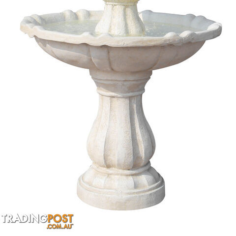 Solar Power Three-Tier Garden Water Fountain Solar Pump Weather Antique Finish