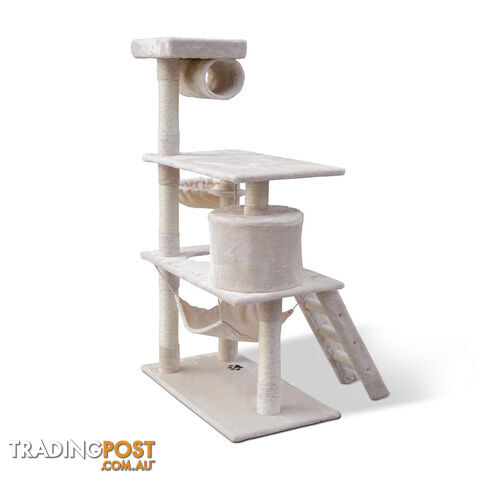 Cat Scratching Post  Tree House Condo 141cm Beige