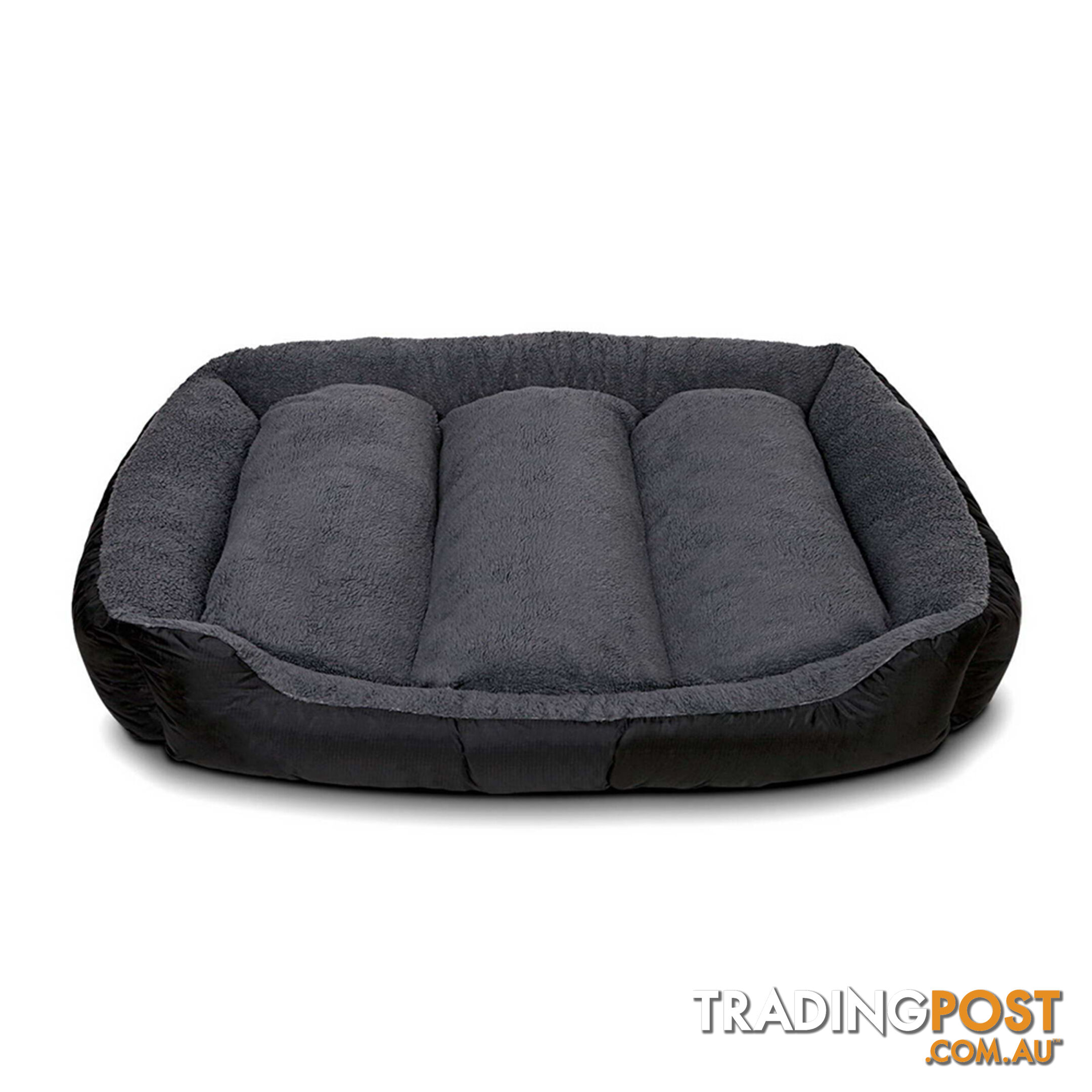 Luxury Waterproof Dog Bed Pet Cat Soft Warm Cushion Fleece Lined Beds Large
