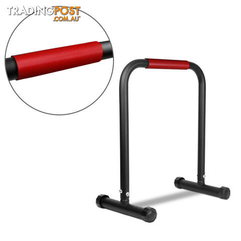 Fitness Chin Up Dip Parallel Bars Black