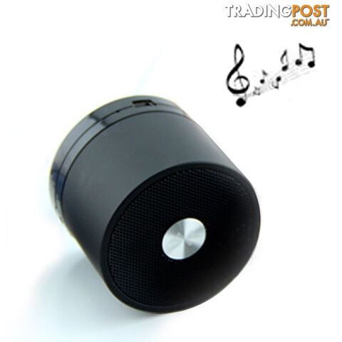 Mini Bluetooth Speaker Wireless Portable Stereo for iPhone Mobile MP3 Black