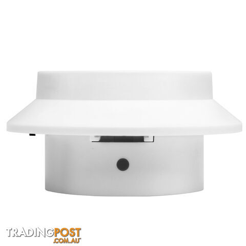 Set of 8 Solar Gutter Light - White