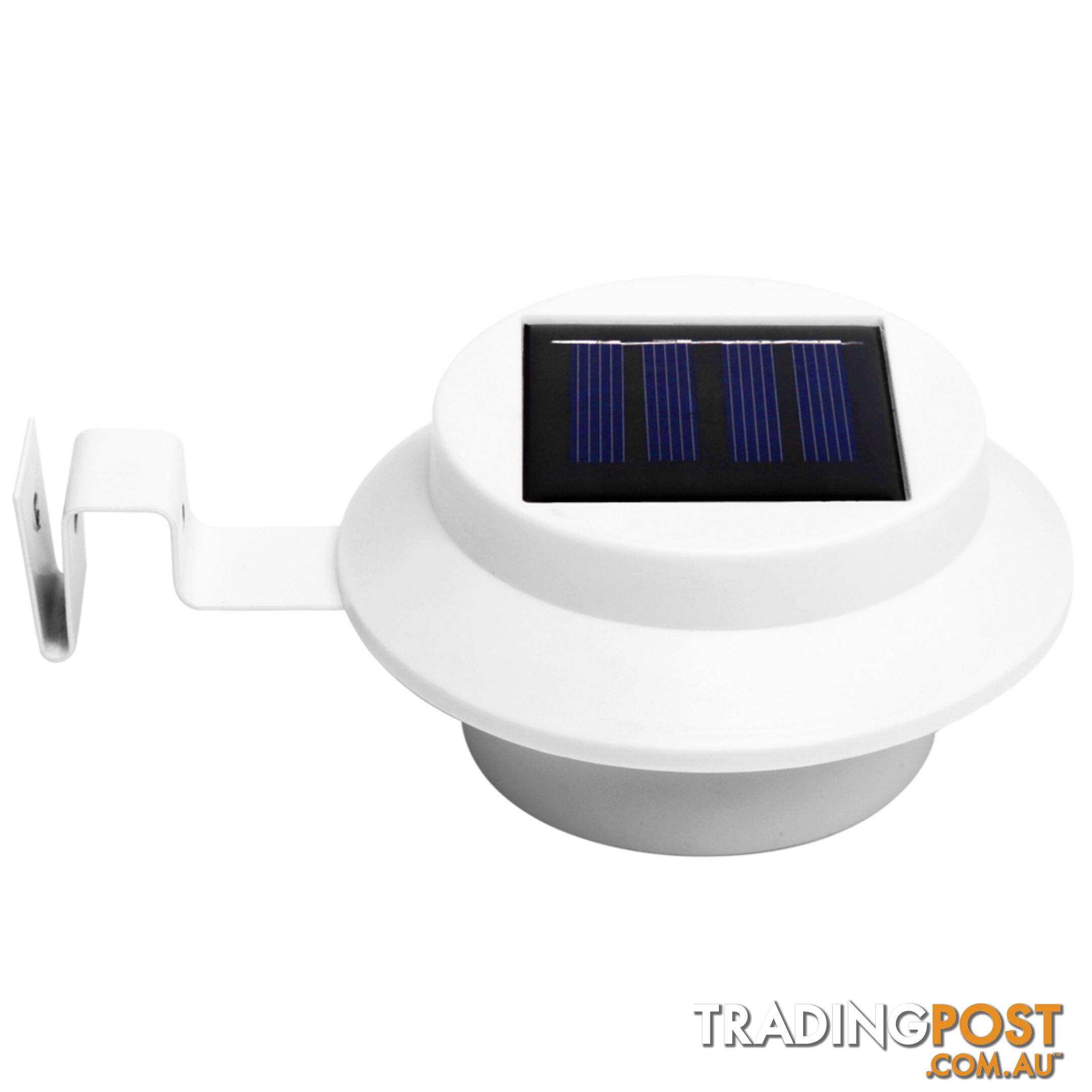 Set of 8 Solar Gutter Light - White