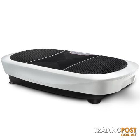 Twin Motor Vibration Plate 1200W Exercise Fitness Weight Loss Power Plate White