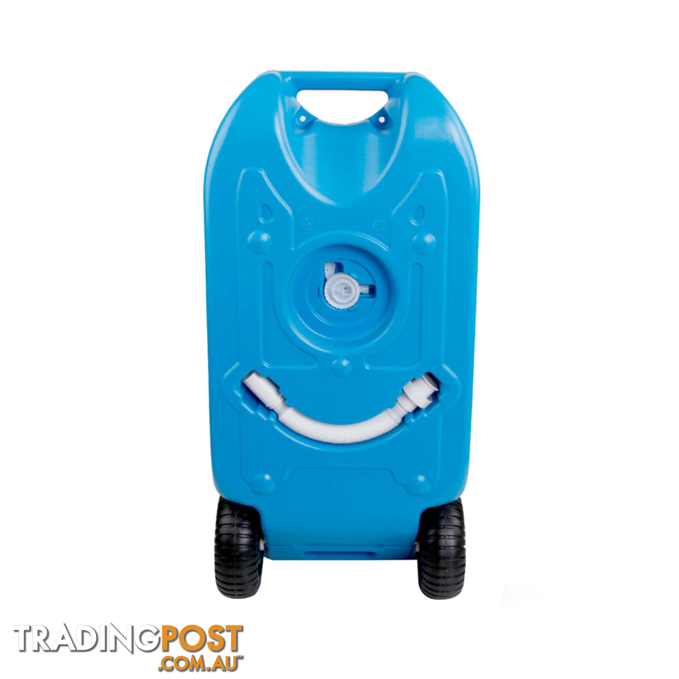 40L Portable Wheel Water Tank Camping Caravan Transport Storage Motorhome Blue