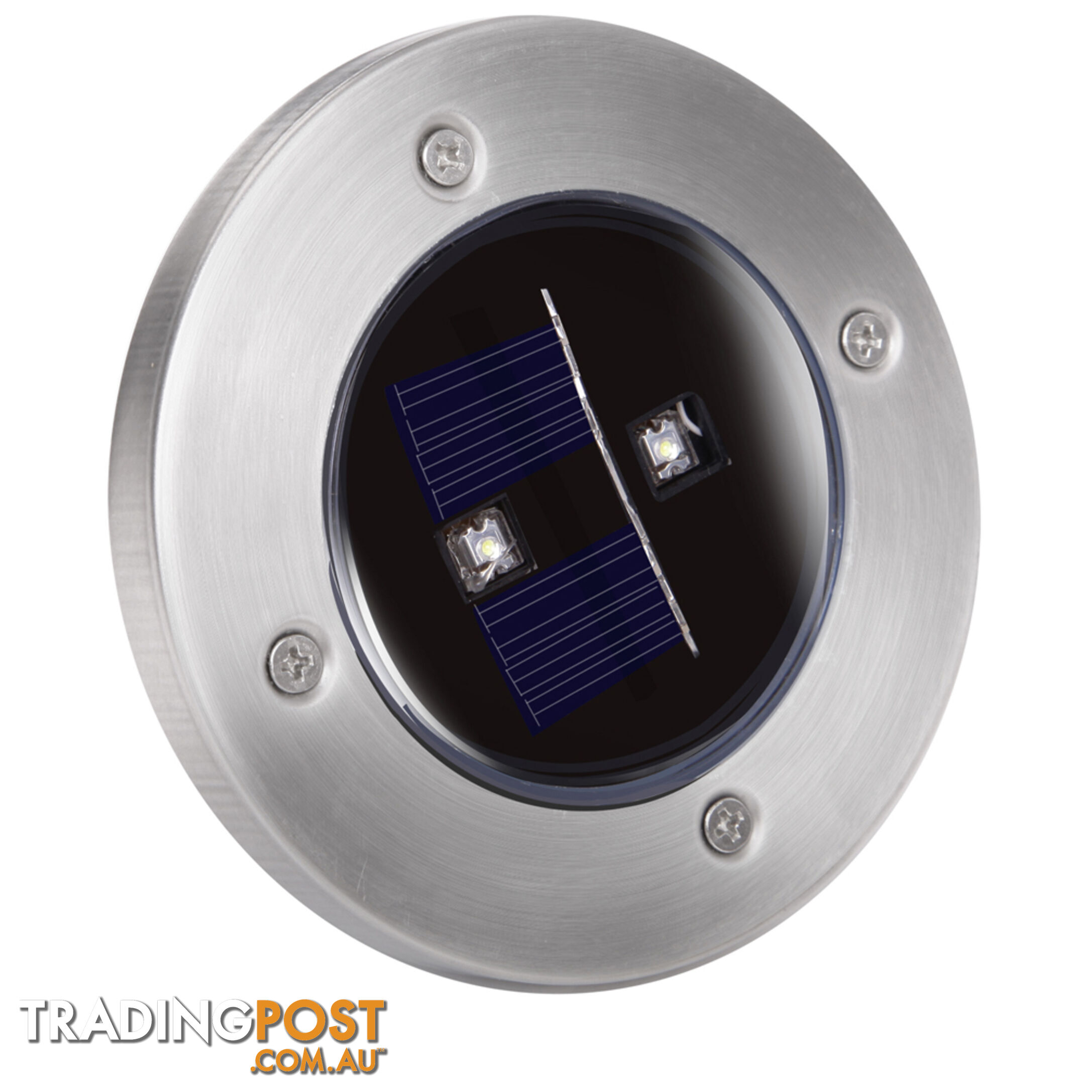 Set of 6 LED Solar Powered Garden Ground Light