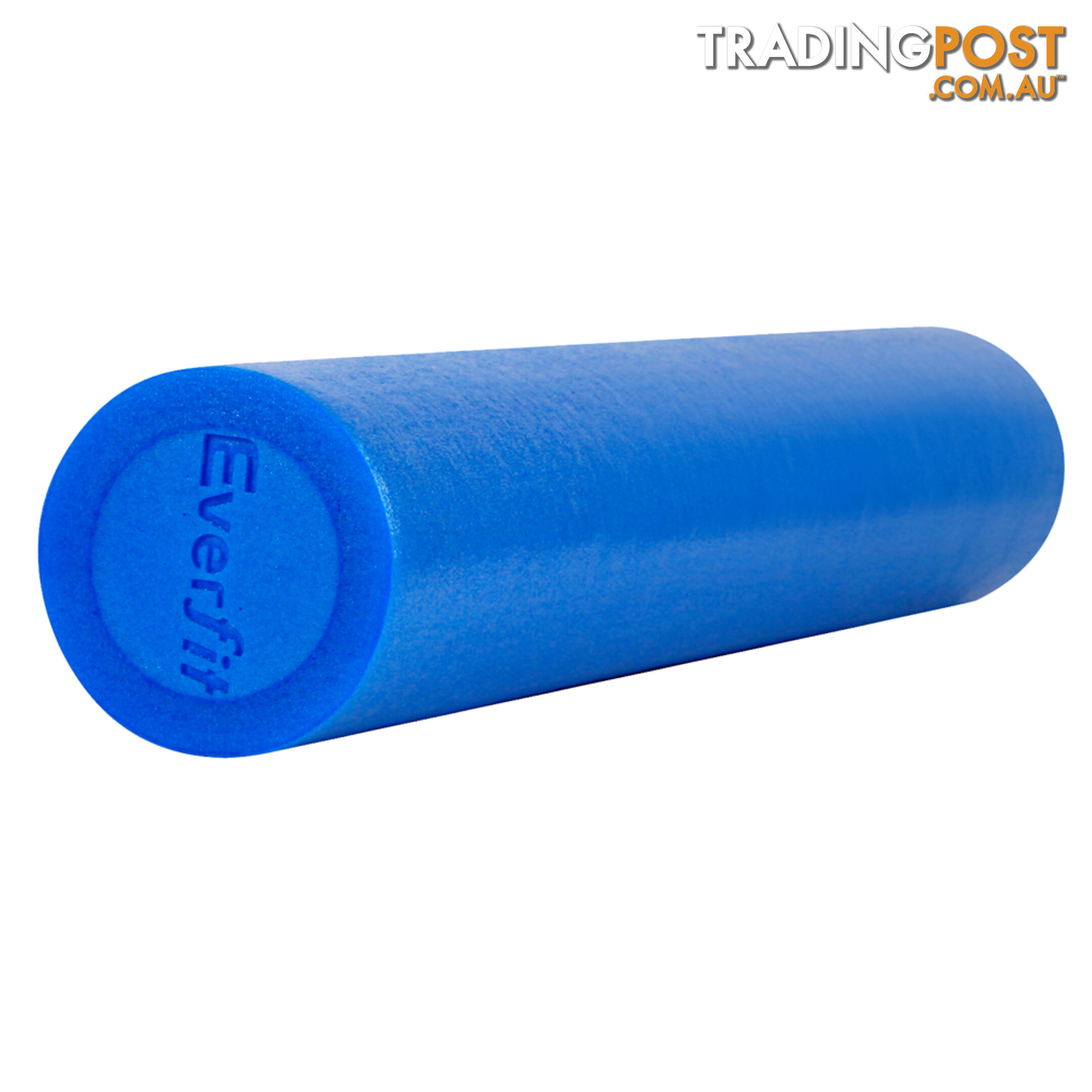 90cm EPE Foam Roller Yoga Gym Pilates Physio Stick Exercise Back Massage Blue