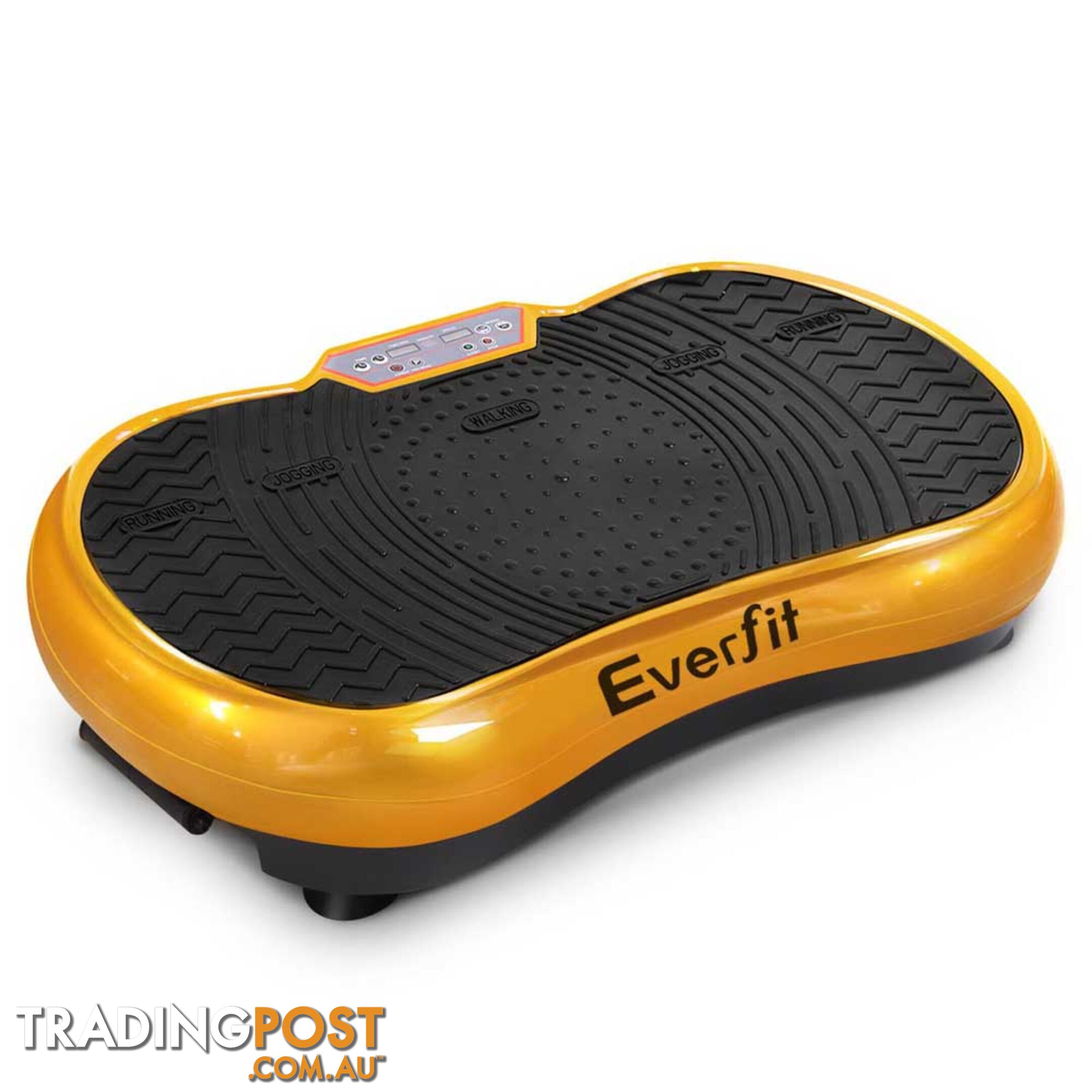 Slim Vibration Plate 1000W Exercise Fitness Massage Body Shape Power Plate Gold