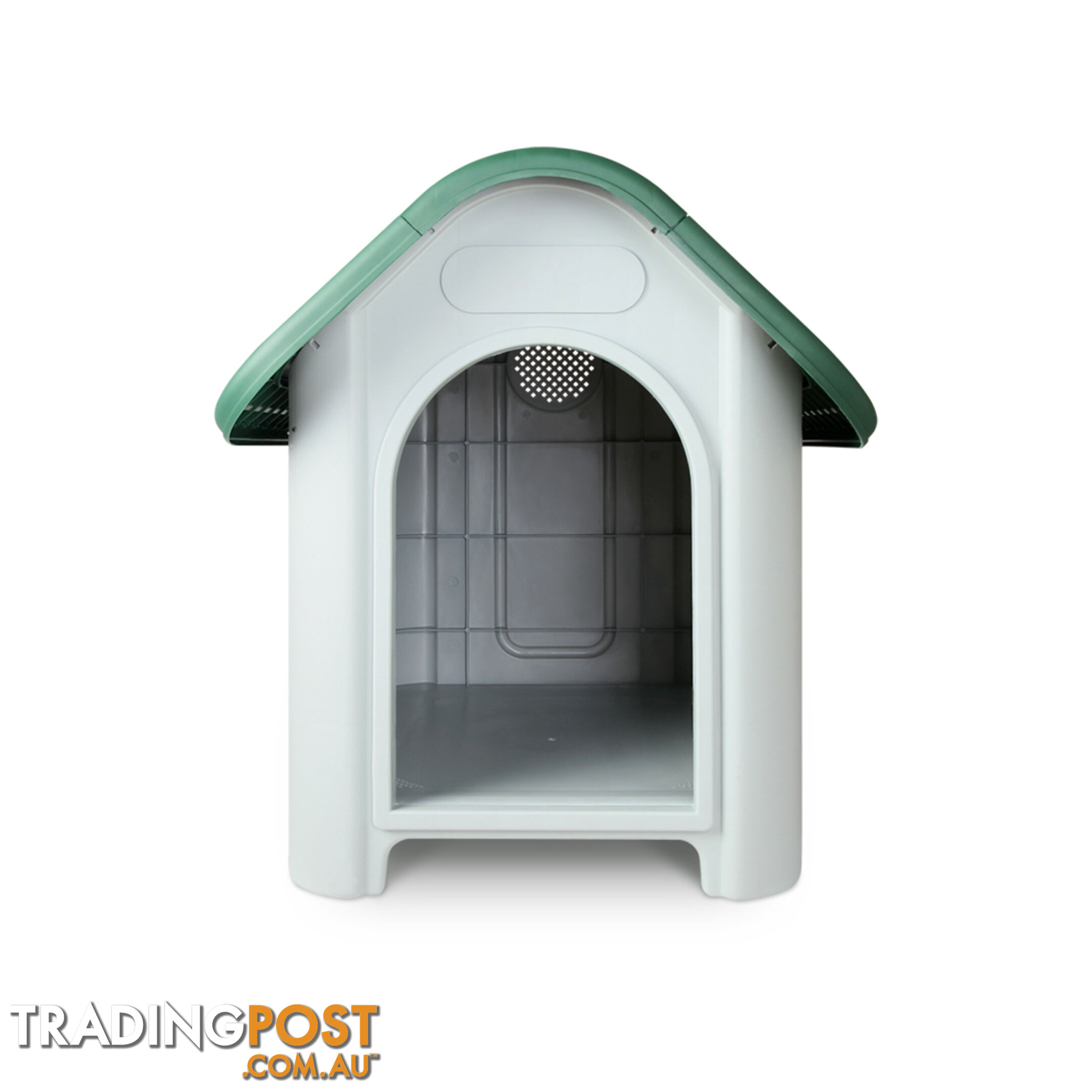 Medium Weatherproof Plastic Dog Kennel Pet Puppy Outdoor Indoor Garden Dog House