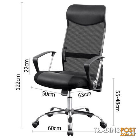 Executive Mesh Computer Chair High Back Ergonomic Office Desk Chair Black