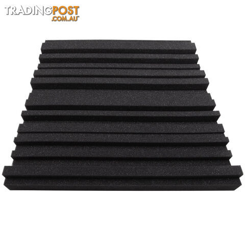 10 Studio Acoustic Foam Home Panel Treatment Sound Absorption Proofing Batts