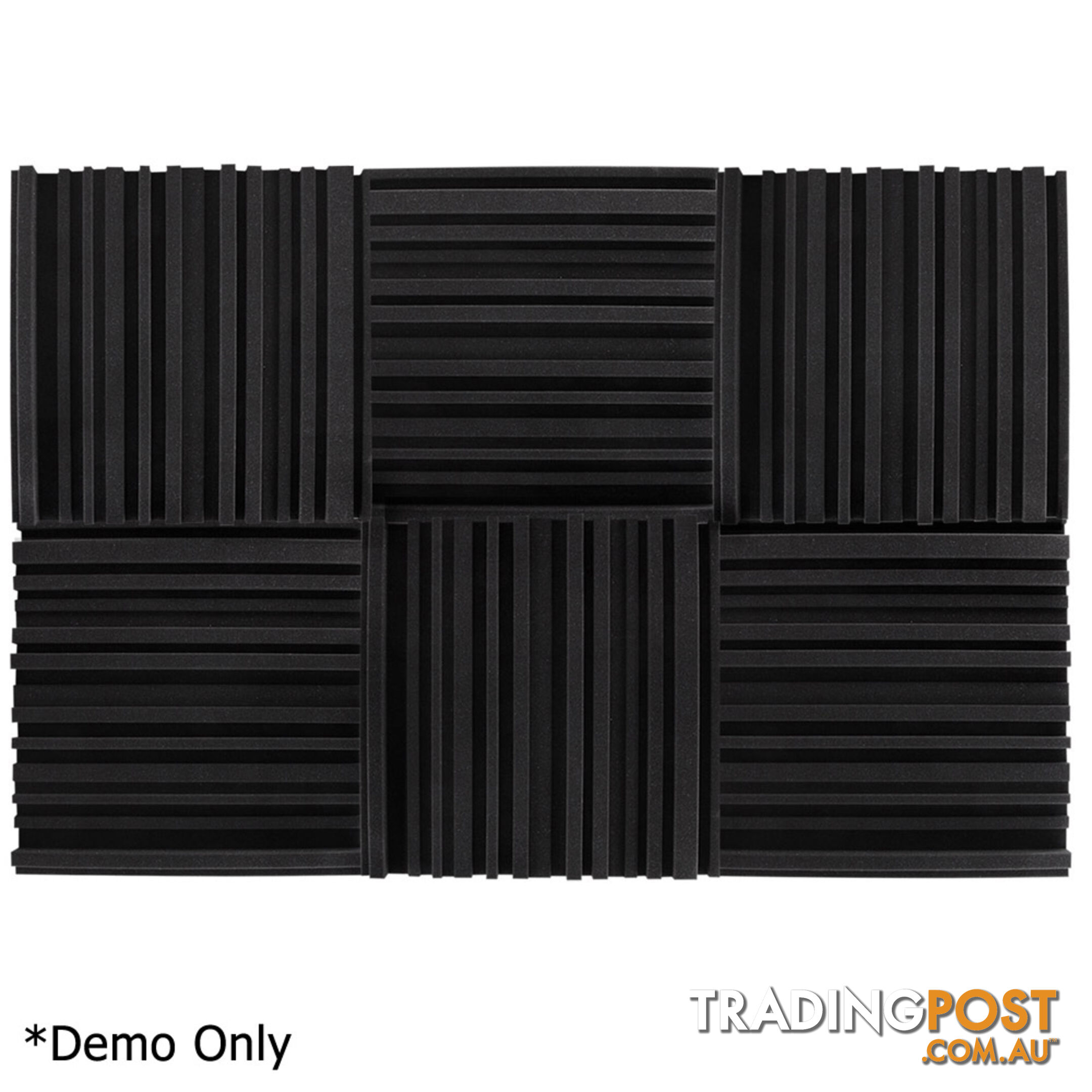 10 Studio Acoustic Foam Home Panel Treatment Sound Absorption Proofing Batts