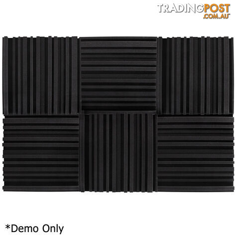 10 Studio Acoustic Foam Home Panel Treatment Sound Absorption Proofing Batts