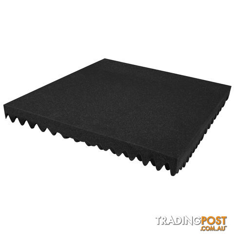 Studio 10 Eggshell Acoustic Foam Black 50 x 50cm