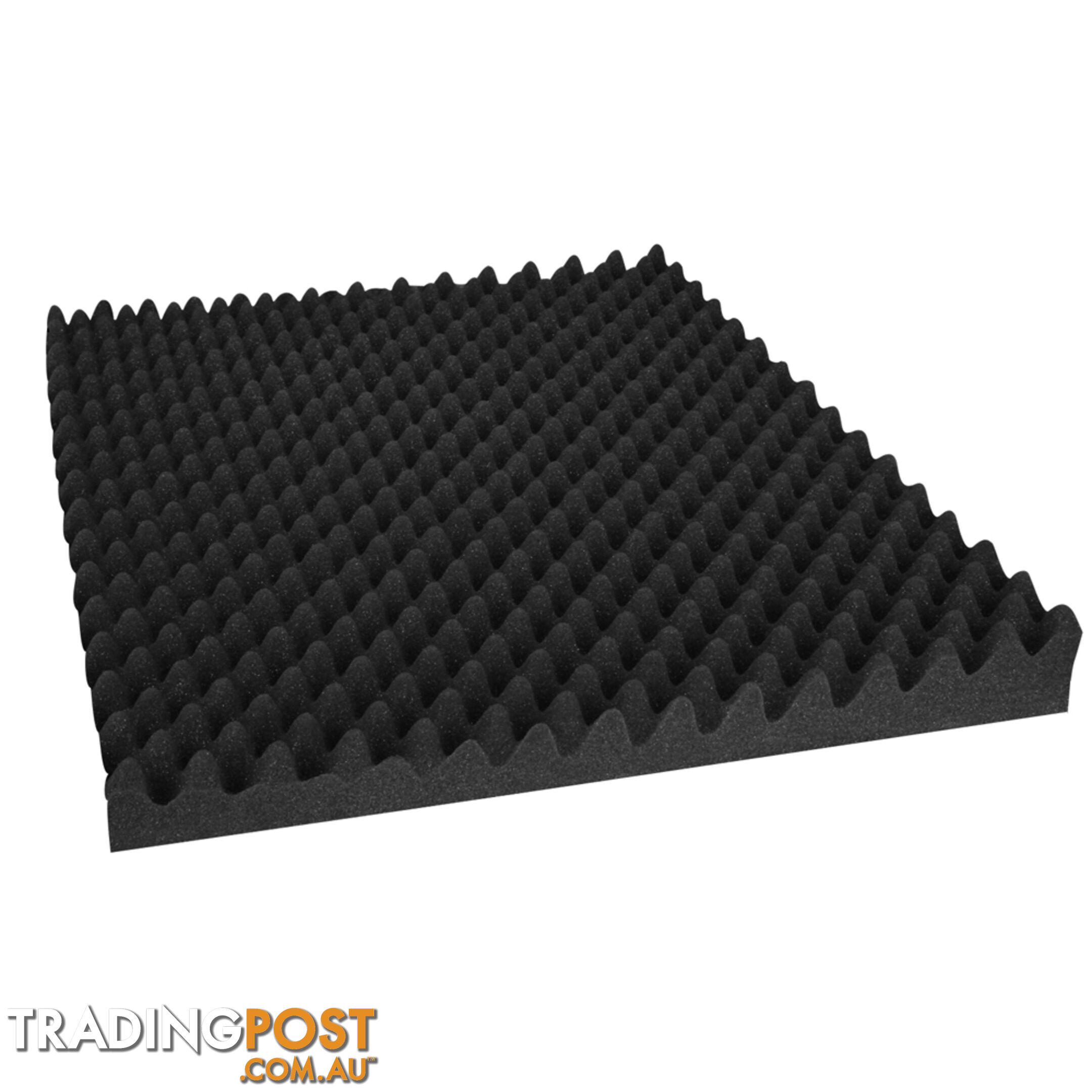 Studio 10 Eggshell Acoustic Foam Black 50 x 50cm