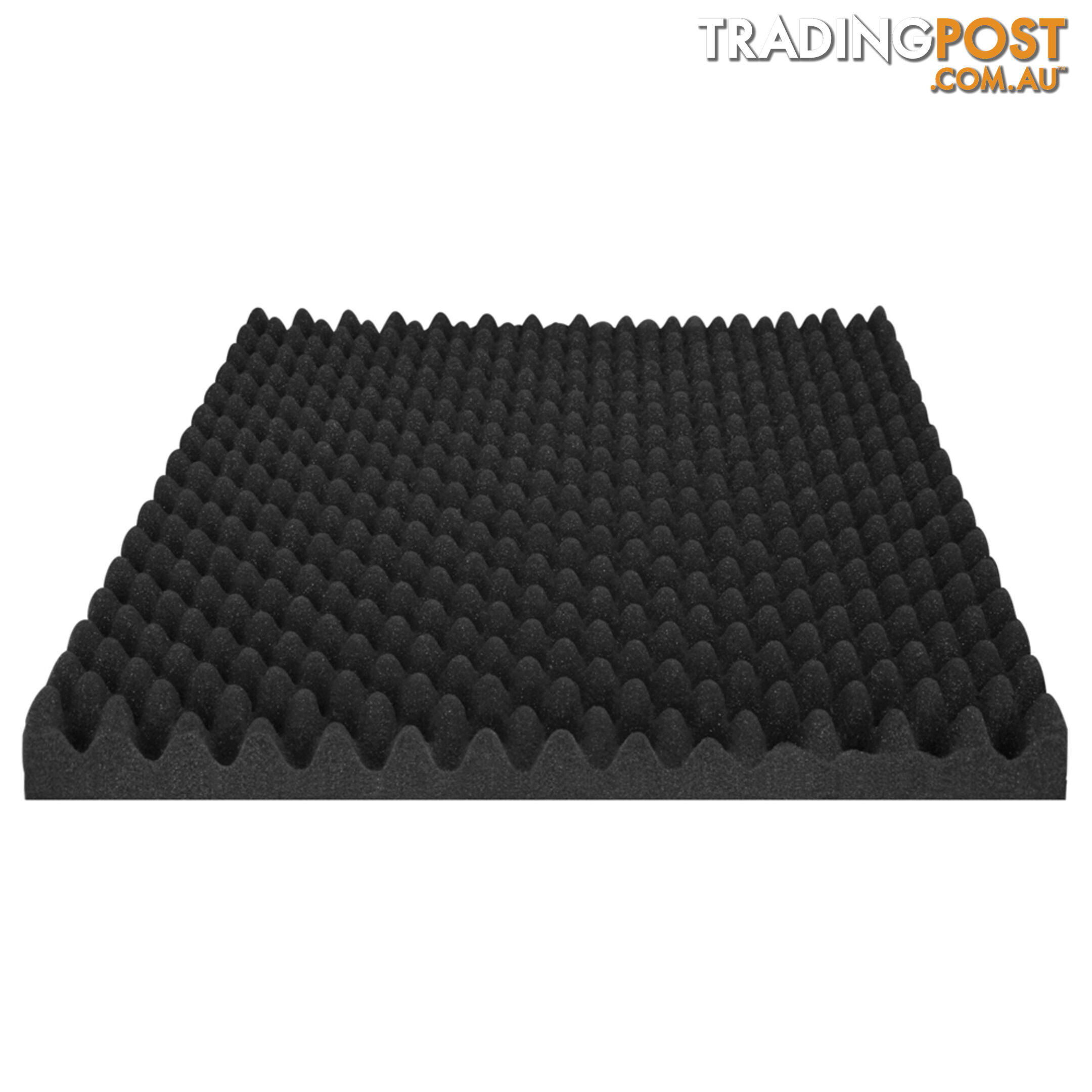 Studio 10 Eggshell Acoustic Foam Black 50 x 50cm